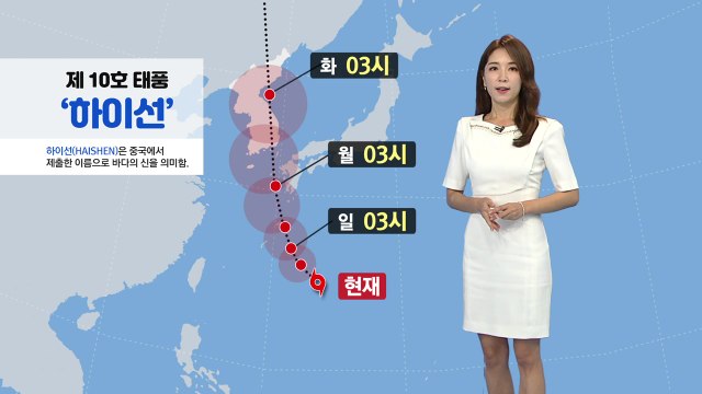 [날씨] 주말 중부 맑고 남부 비, 태풍 영향 내일부터 전국 비 / YTN