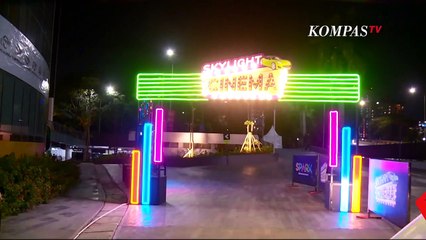 Bioskop Drive In Pertama di Senayan Park Jakarta, Ingin Coba?