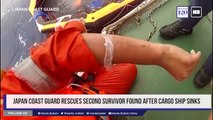 Japan Coast Guard rescues second survivor found after cargo ship sinks
