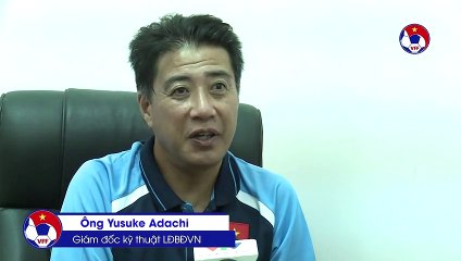 GĐKT Adachi: "Các cầu thủ và HLV tại Việt Nam có một tiềm năng phát triển rất lớn" | VFF Channel