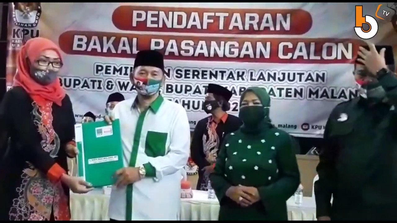PKB DAN HANURA ANTAR SEPUPU GUS DUR DAFTAR PILBUP MALANG