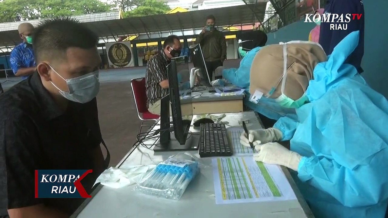 Anggota Positif Korona DPRD Riau Lakukan Swab Test