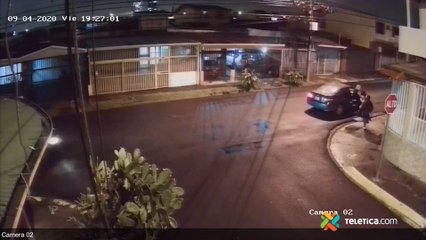 tn7-Intento de bajonazo quedó grabado en cámara de seguridad-040920