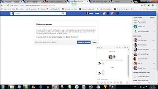 How to Delete ,Facebook Account Hindi Tutorial ,  फेस बुक अकाउंट कैसे डिलीट करें