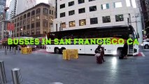 1h San Francisco buses /les autobus/ los autobuses /onibus