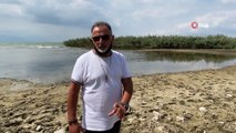 İznik Gölü'ndeki kuraklık korkutuyor