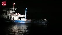 Balıkçı teknesinden balık yerine balık istifi göçmen çıktı