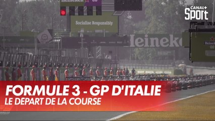 Le départ de la course - GP d'Italie Formule 3