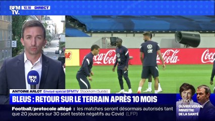 Bleus: retour sur le terrain après 10 mois - 05/09