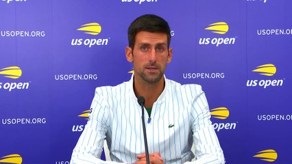 US Open 2020 - Novak Djokovic : "I played my contacts to try to reach the governor of the state of New York and to help Adrian Mannarino"