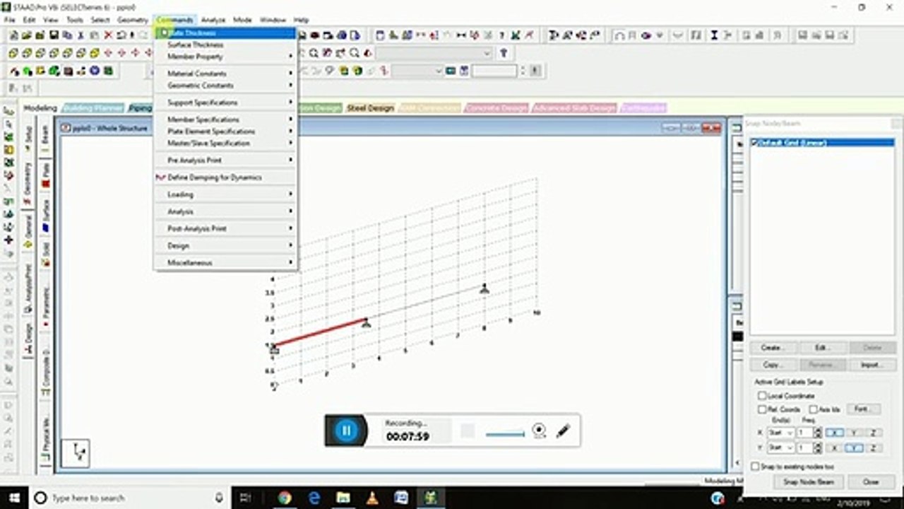 STAAD TUTORIAL-3