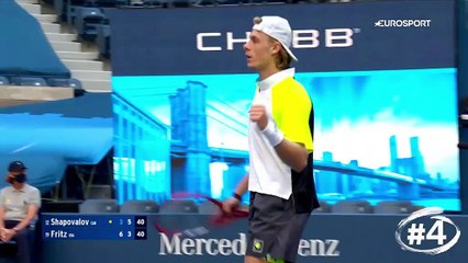 Tout le monde au filet ! Il pleut de l'amortie dans le Top 5 points du jour