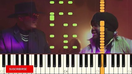 Otro Trago - Sech ft. Darell - Piano - Synthesia_pQh55VNxkQU_
