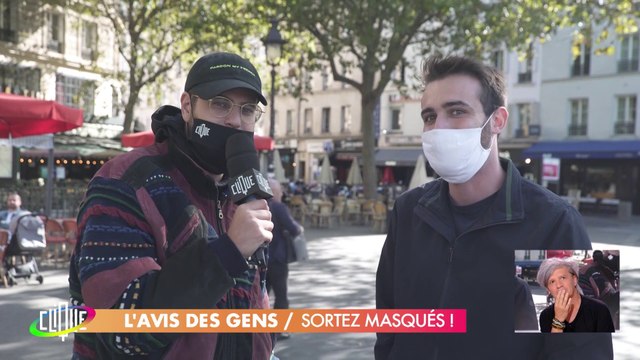 L'avis des gens de Hakim Jemili : Sortez masqués - Clique - CANAL+