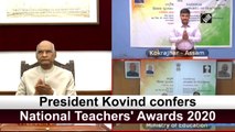 President Kovind confers National Teachers' Awards 2020