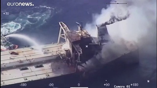 Σρι Λάνκα: Υπό έλεγχο η πυρκαγιά στο ελληνόκτητο τάνκερ