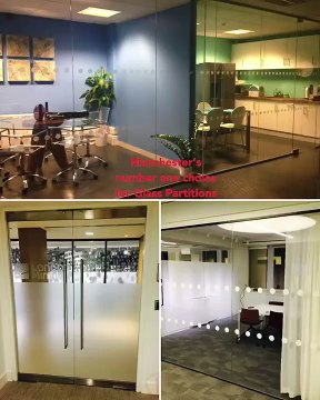 Glass partitions Manchester