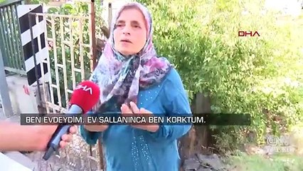 Son Dakika: Kamyonet evin çatısına çarptı | Video