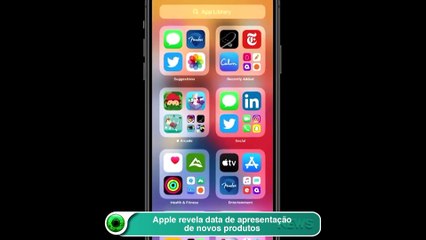 Apple revela data de apresentação de novos produtos