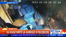 Ladrón robó a cajera en Chile y luego la agregó a Facebook porque se 