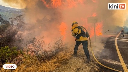 Misi menyelamat ketika kebakaran California memusnahkan bandar