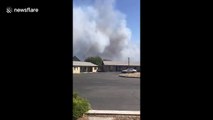 Ashland, Oregon fire grows to 1,000 acres