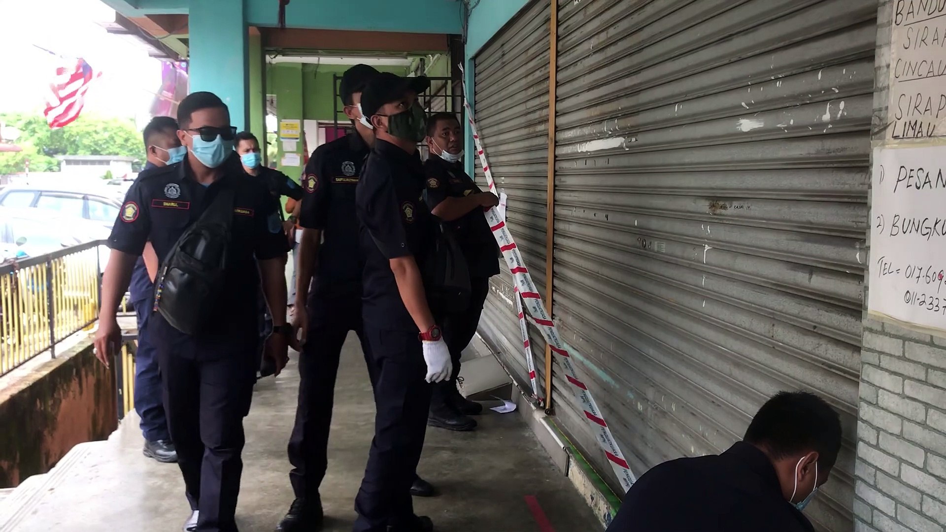 57商店无执照营业，封