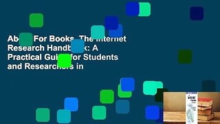 About For Books  The Internet Research Handbook: A Practical Guide for Students and Researchers in