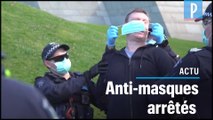 Australie : les anti-masques défient les forces de l’ordre