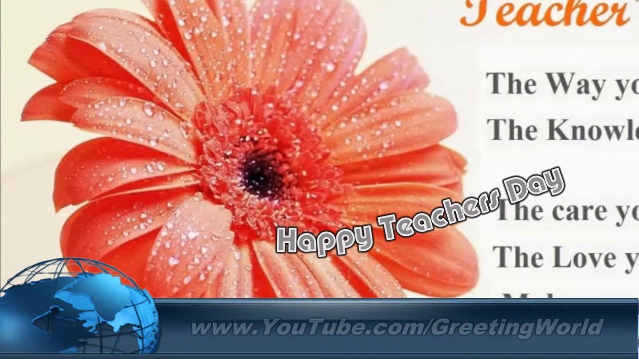 Happy Teachers Day | Download Teachers Day Video Greeting