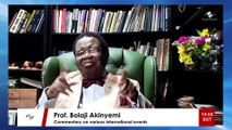 Prof. Bolaji Akinyemi pays glowing tribute to Chadwick Boseman. He says, 