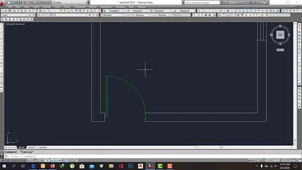 how to make 2d room easy in Autocad