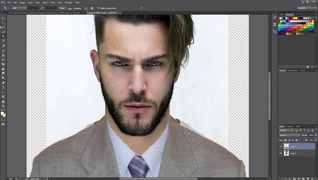 How to make passport size photo very easy in adobe photoshop