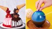 Easy & Quick Cake Decorating Tutorials for Beginners - So Yummy Chocolate Cake Recipes - So Tasty
