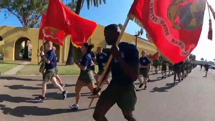 U.S Marines • Mike Company • Motivational Run • 03 Sep 2020