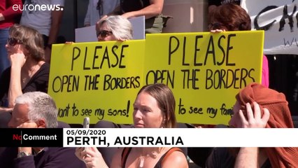 Randale gegen Lockdown in Australien am "Freedom Day"