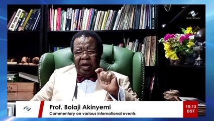 In a glowing tribute to Chadwick Boseman, Prof. Bolaji Akinyemi says, " We are Africans and prepared to be called Africans.  Africa forever!”