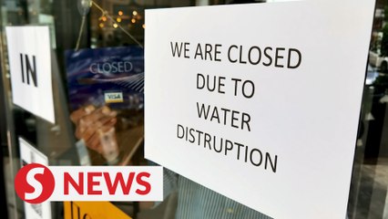 At first, no business and now no water, say business operators