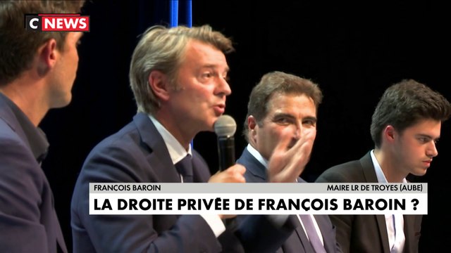 François Baroin évoque sa potentielle candidature à l'élection présidentielle