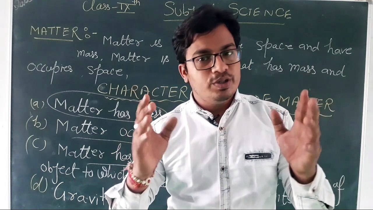 Class 9th ,SCIENCE  LESSON-01, Matter