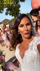 Wafa avec Oliver juste avant de se dire "oui à la mairie.