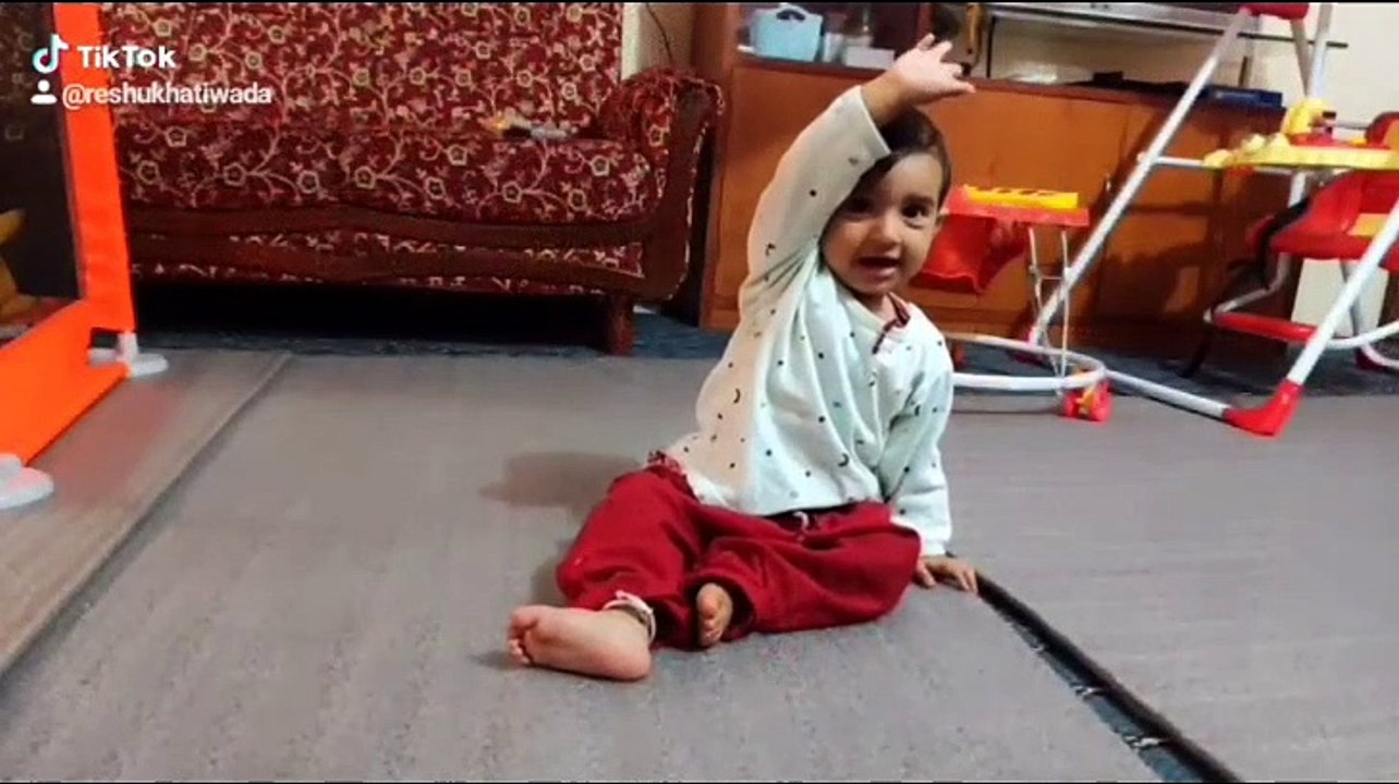 Tiktok viral video of Cute baby girl