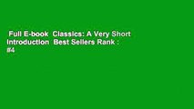 Full E-book  Classics: A Very Short Introduction  Best Sellers Rank : #4