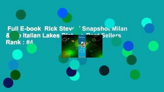 Full E-book  Rick Steves' Snapshot Milan & the Italian Lakes District  Best Sellers Rank : #4