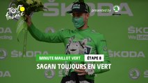 #TDF2020 - Étape 8 / Stage 8 - Škoda Green Jersey Minute / Minute Maillot Vert