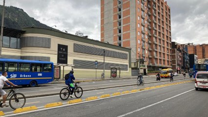 "En tres meses, bicicarril de la Séptima pasó de 32 a 464 viajes": Claudia López