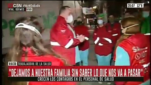 El conmovedor testimonio de una trabajadora de la salud