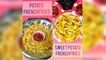 Crispy French Fries | Sweet Potato & Potato French Fries |  Shakarkand & Aloo French Fries |