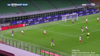 Davide Calabria Goal HD - AC Milan 1 - 0 Monza - 05.09.2020 (Full Replay)