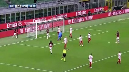 Maldini Goal - AC Milan 2-1 Monza